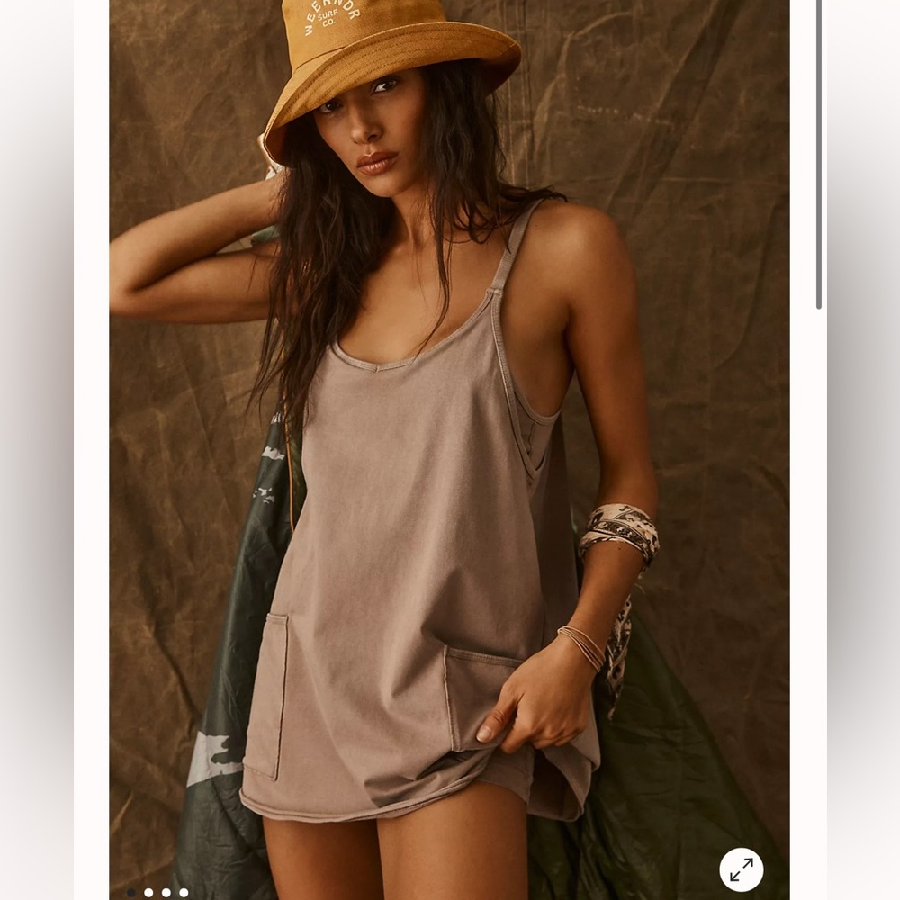 Free People Hot Shot Romper Dress